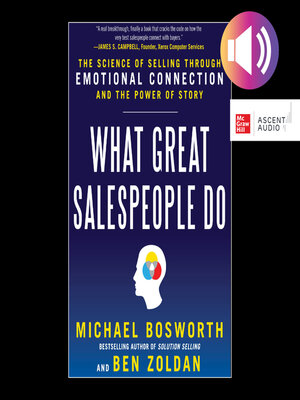 cover image of What Great Salespeople Do